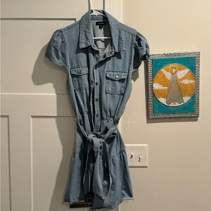 Lea & Viola Light Blue Denim Dress